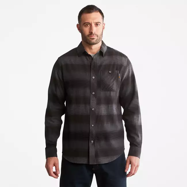 Men's Woodfort Midweight Flannel Work Shirt