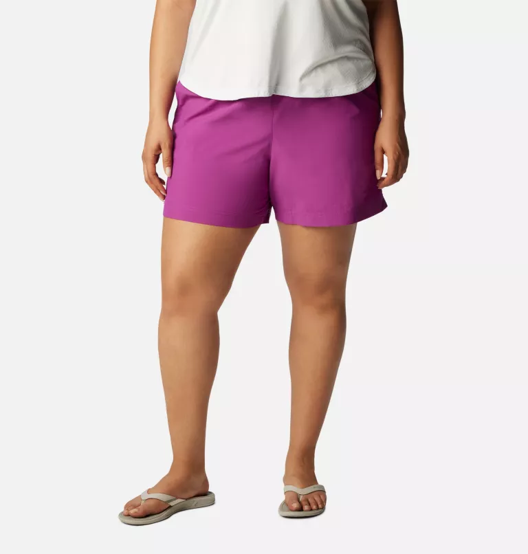 Women's PFG Backcast™ Water Shorts - Plus Size Berry Jam