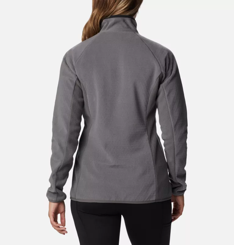 Women's Outdoor Tracks™ Full Zip Fleece Jacket City Grey,Black