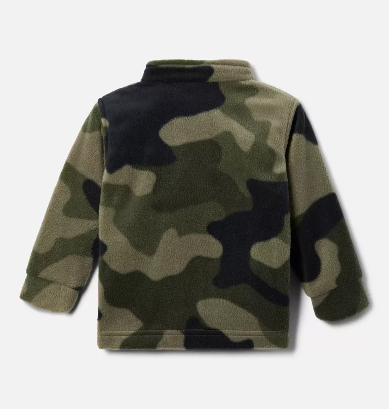Boys’ Infant Zing™ III Printed Fleece Jacket Stone Green Mod Camo