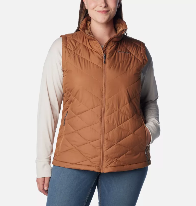 Women’s Heavenly™ Vest - Plus Size Camel Brown