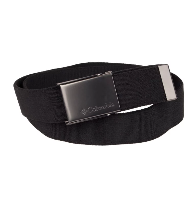 Men's Fabric Stretch Casual Belt Black