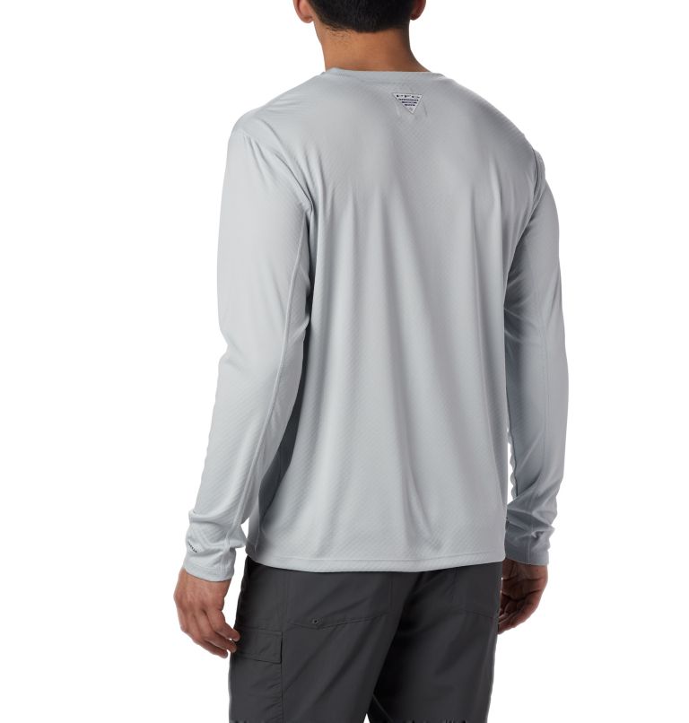 Men’s PFG Zero Rules™ Long Sleeve Shirt Cool Grey
