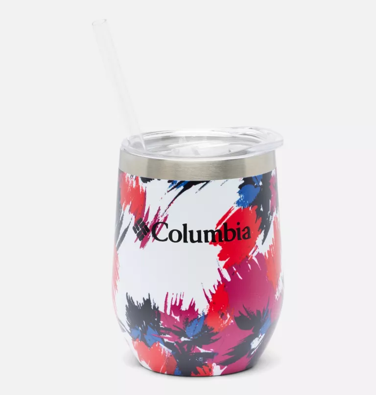 Insulated 12 Ounce Tumbler with Straw Typhoon Bloom