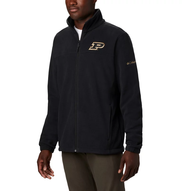 Men's Collegiate Flanker™ III Fleece Jacket - Tall - Purdue PD - Black