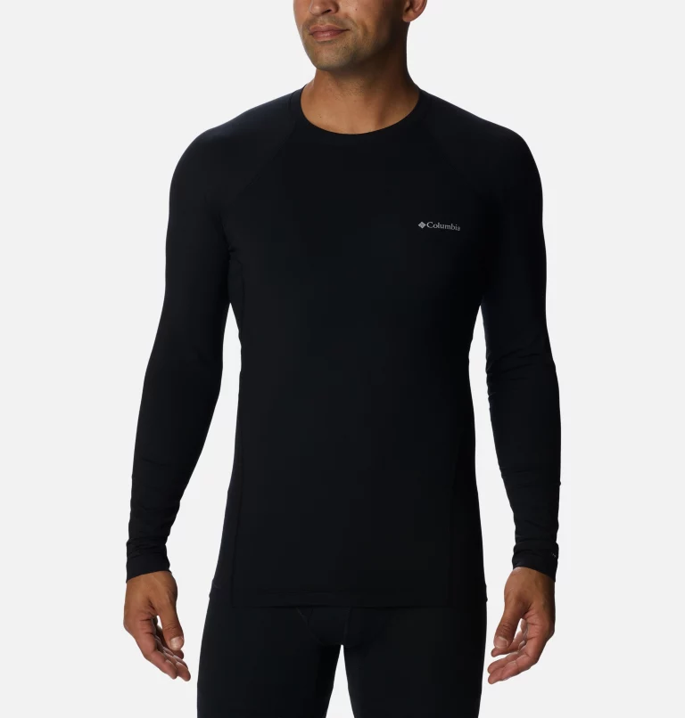Men's Midweight Baselayer Crew Black