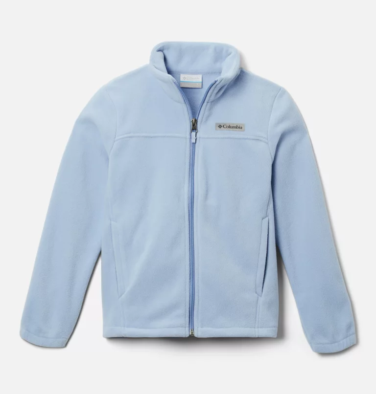 Girls' Castle Dale™ Full Zip Fleece Jacket Sea Wave,Icy Morn