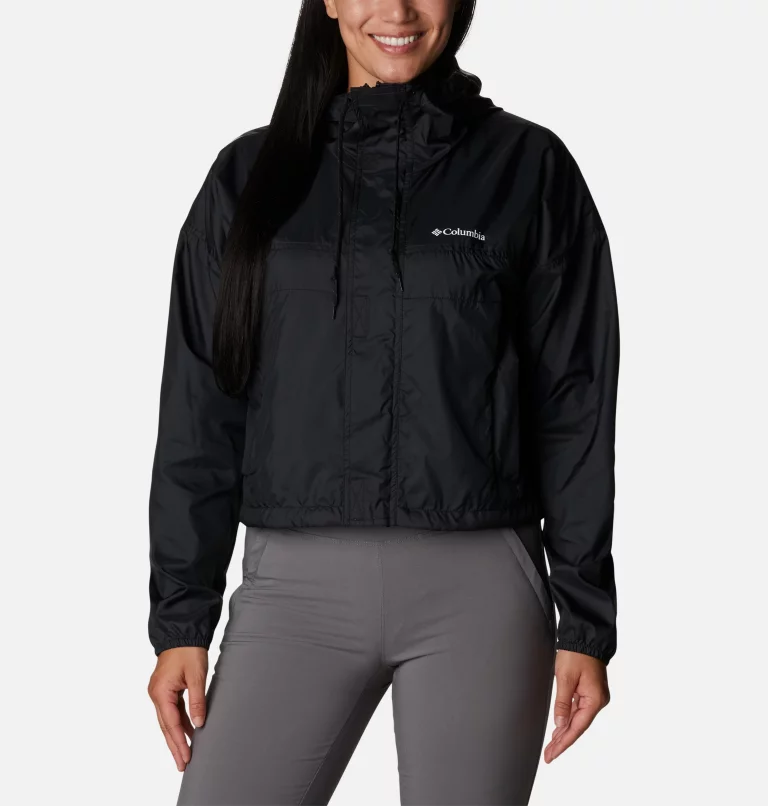 Women's Flash Challenger™ Cropped Windbreaker Jacket Black