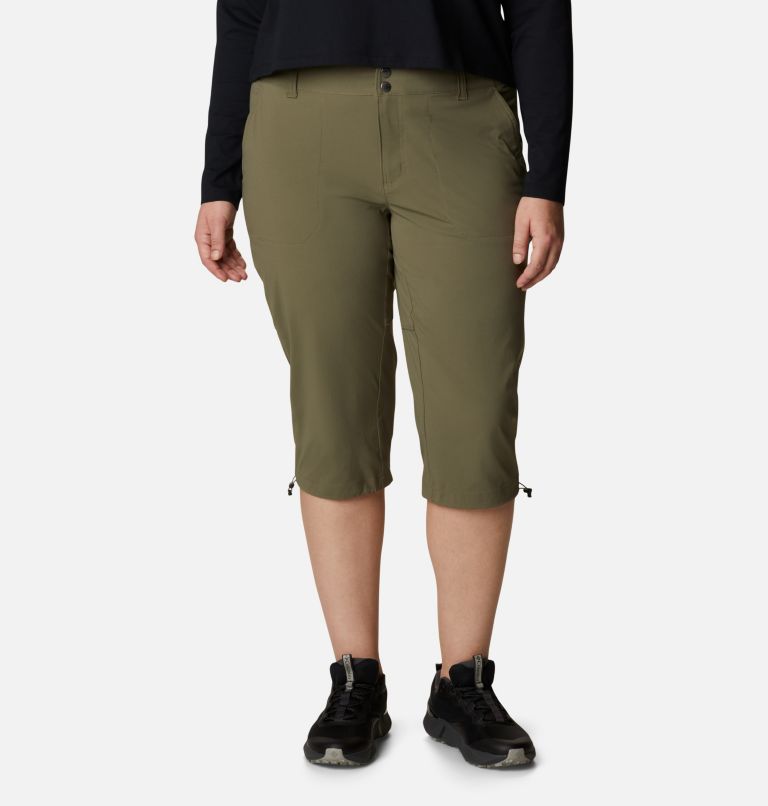 Women's Saturday Trail™ II Knee Pants - Plus Size Stone Green