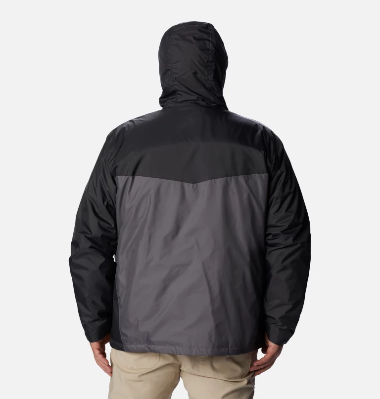 Men's Glennaker™ Sherpa Lined Jacket - Big Collegiate Navy,Dark Mountain
