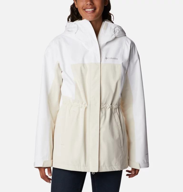 Women's Hikebound™ Long Rain Jacket Chalk,White