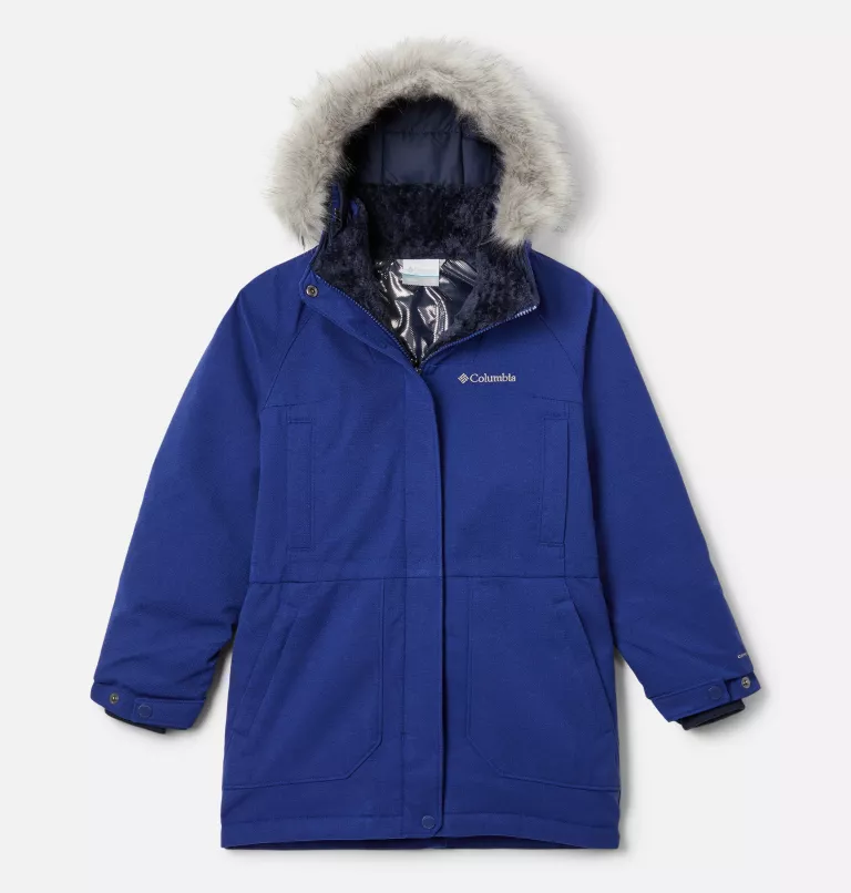 Girls' Boundary Bay™ Down Parka City Grey