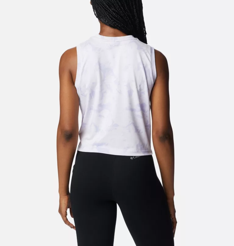 Women's Weekend Adventure™ Tank Purple Tint Dye Frond
