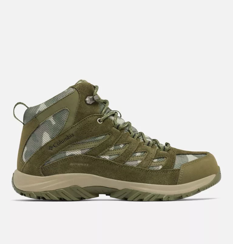 Men's Crestwood™ Mid Waterproof Hiking Boot - Wide Nori,Black
