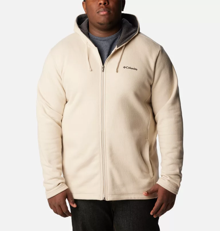 Men's Great Hart Mountain™ Full Zip Hoodie - Big Dark Stone Heather