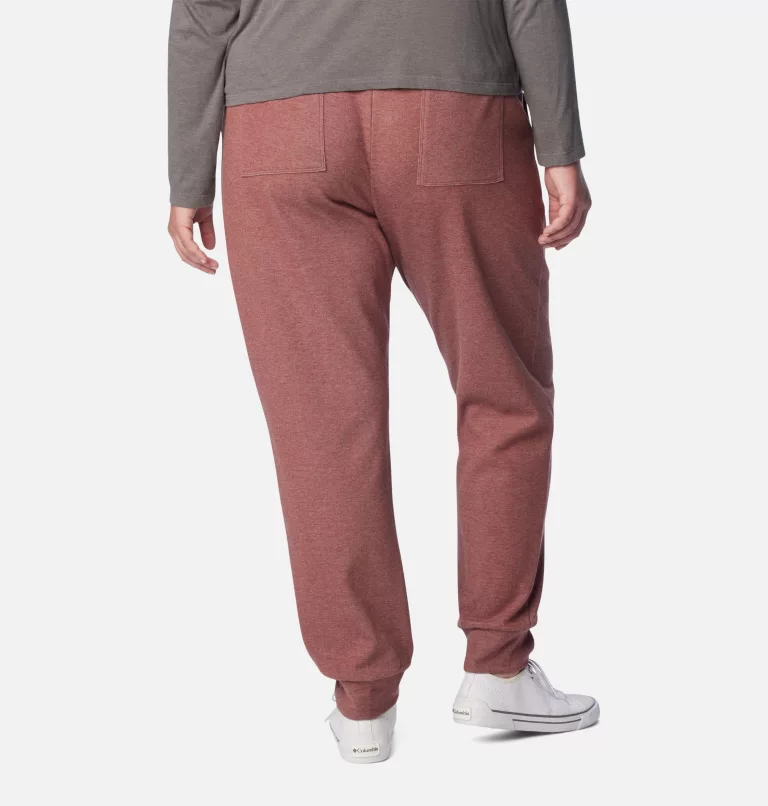 Women's Calico Basin™ Joggers - Plus Size Beetroot Heather