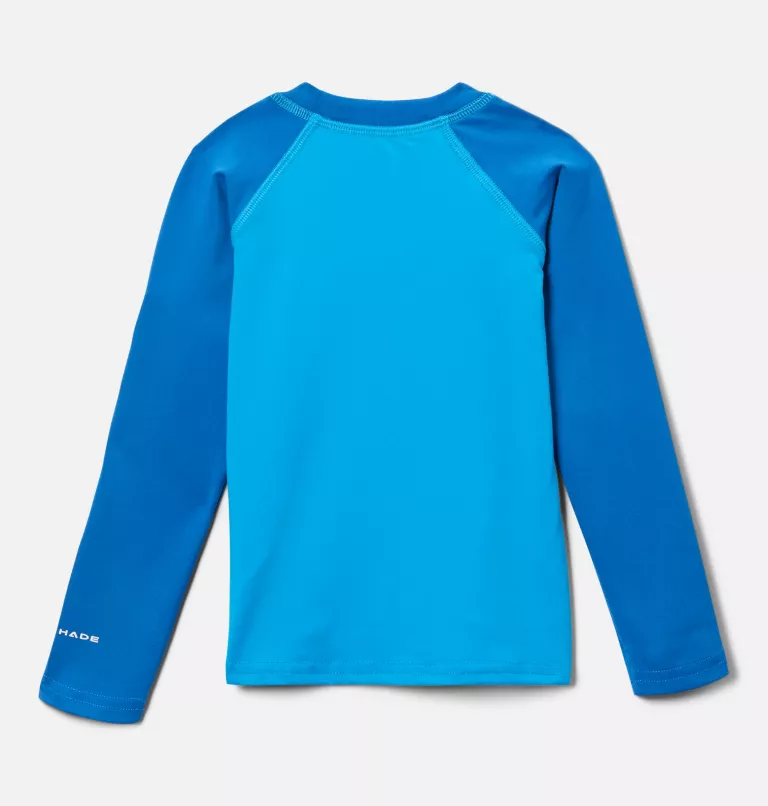 Kids' Toddler Sandy Shores™ Long Sleeve Sunguard Shirt Compass Blue,Bright Indigo