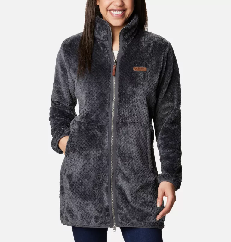 Women's Fire Side™ Long Full Zip Fleece Jacket Shark