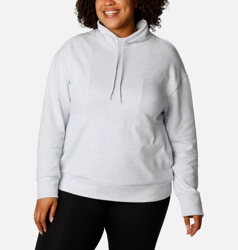 Women's Calico Basin™ Pullover - Plus Size Cirrus Grey Heather
