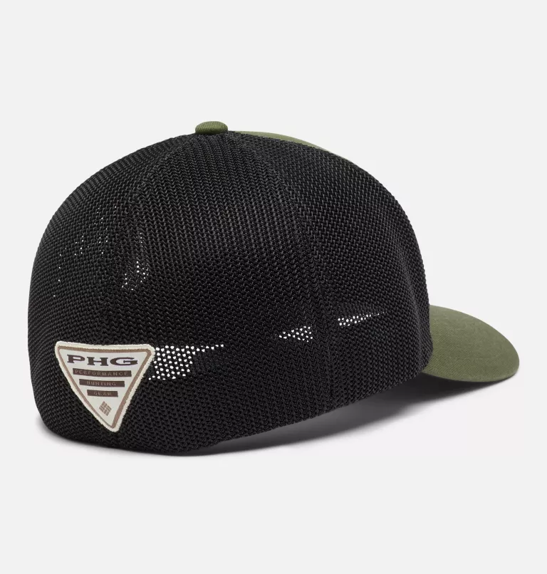 PHG Logo™ Mesh Ball Cap - Low Crown Surplus Green,Black
