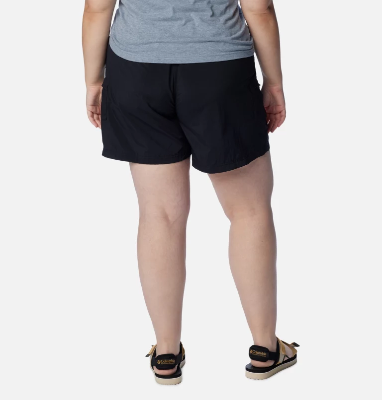 Women's Sandy River™ Cargo Shorts - Plus Size Black