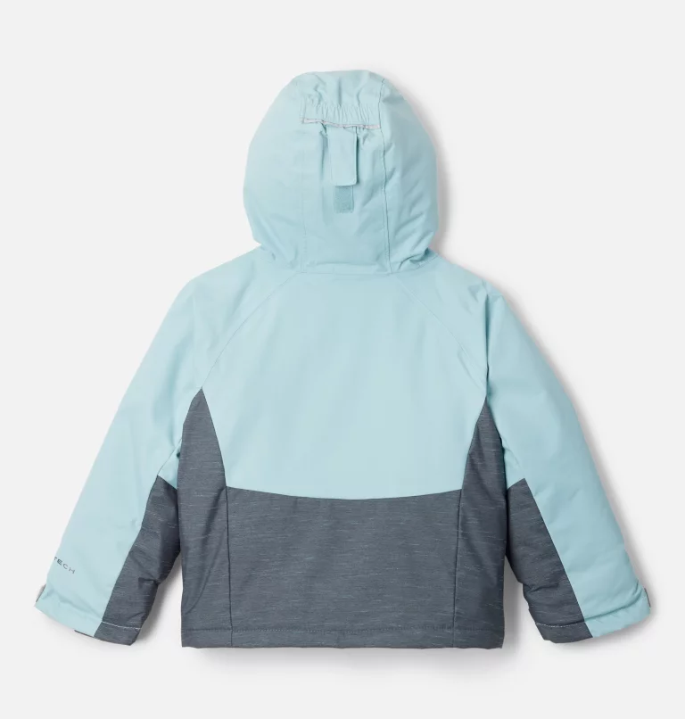 Girls' Toddler Alpine Action™ II Jacket Shark Heather,Aqua Haze