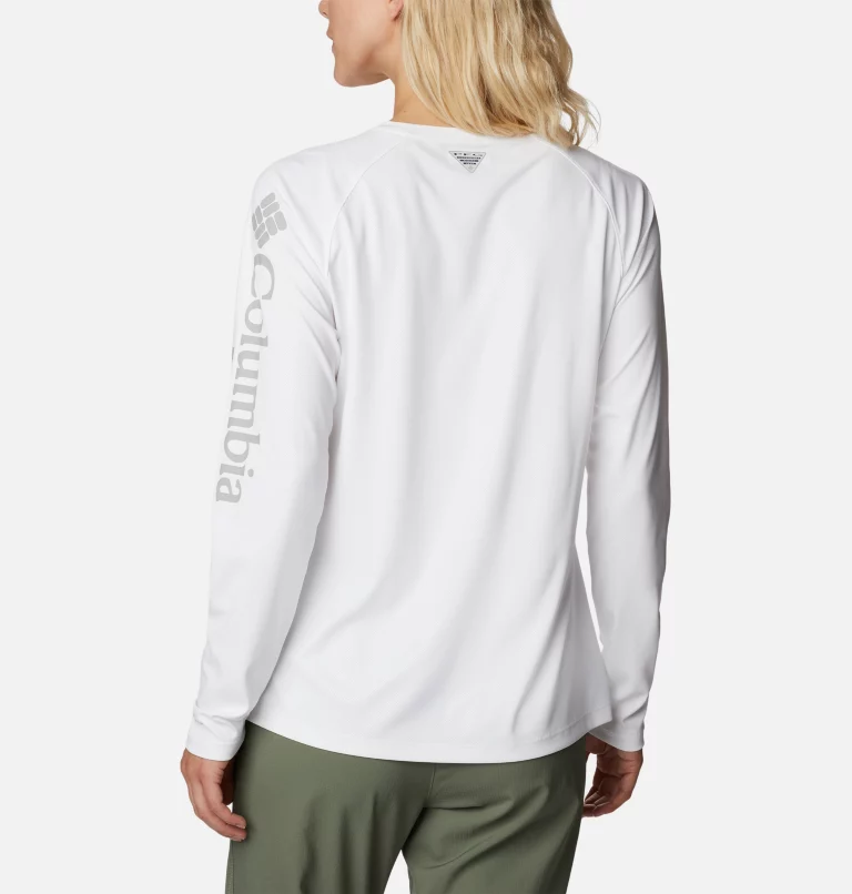 Women’s PFG Tidal Deflector™ Long Sleeve Shirt White