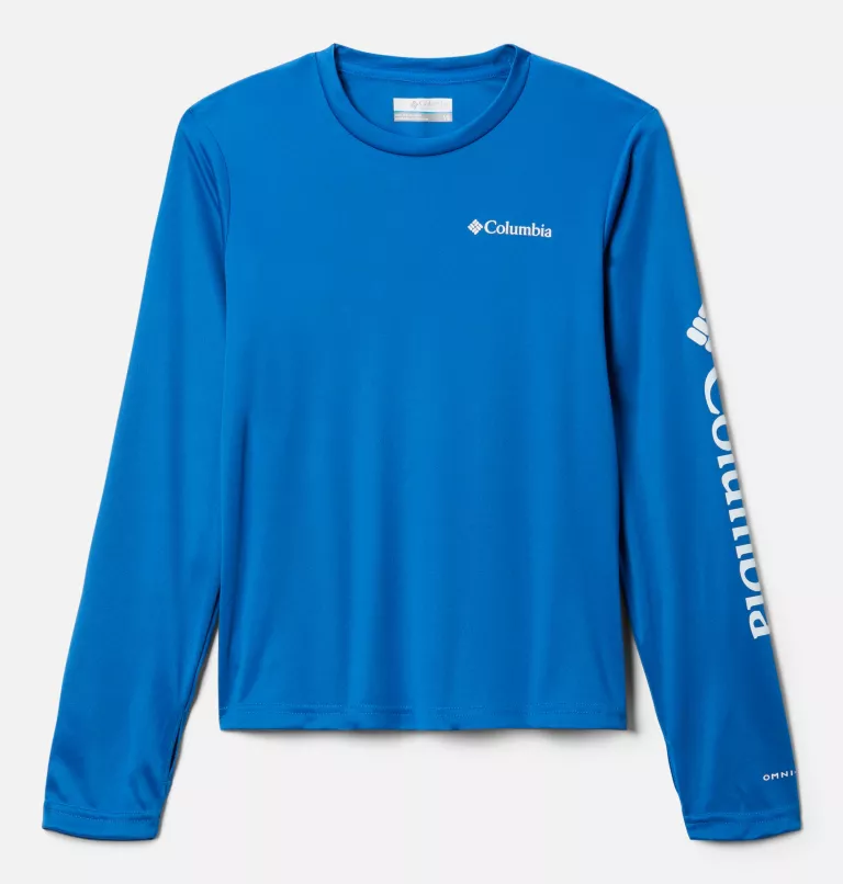 Kids' Fork Stream™ Long Sleeve Shirt Bright Indigo