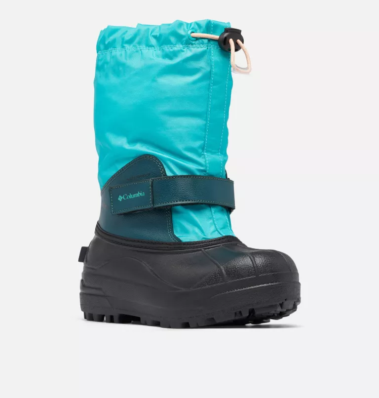 Big Kids’ Powderbug™ Forty Snow Boot Bright Aqua,Night Wave