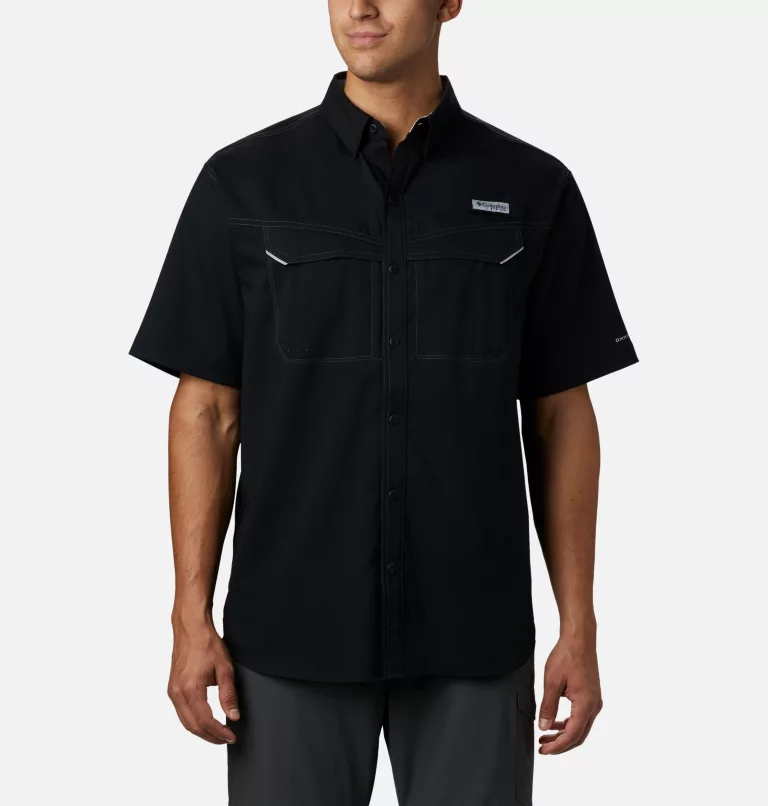 Men’s PFG Low Drag Offshore™ Short Sleeve Shirt Black