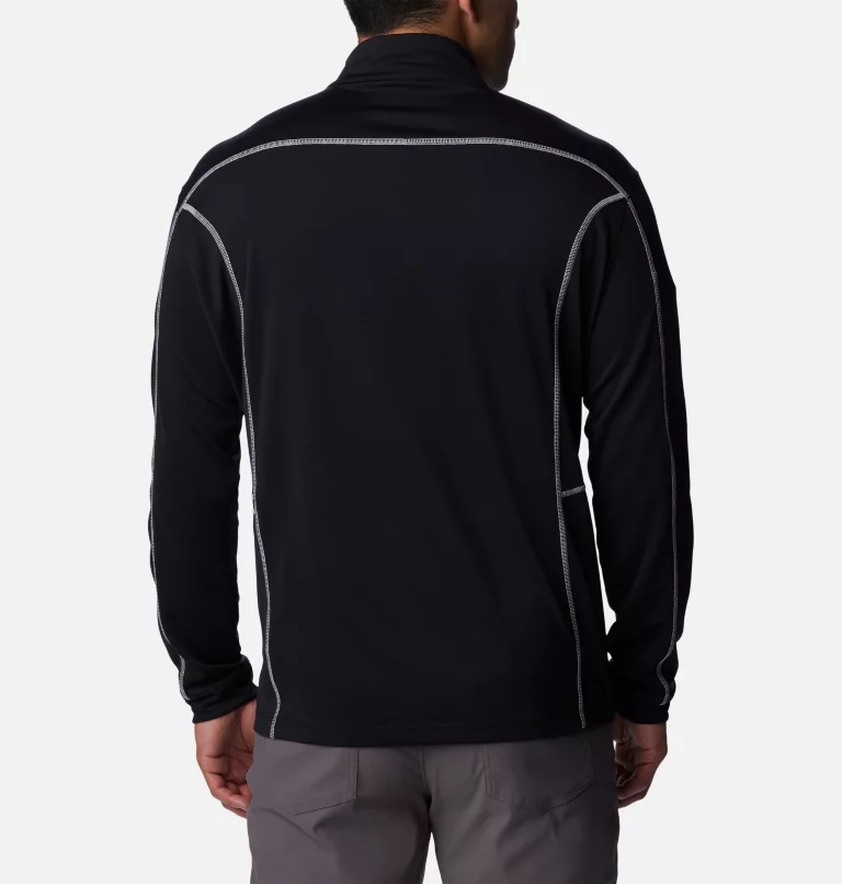 Men's Shotgun Quarter Zip Golf Pullover Black