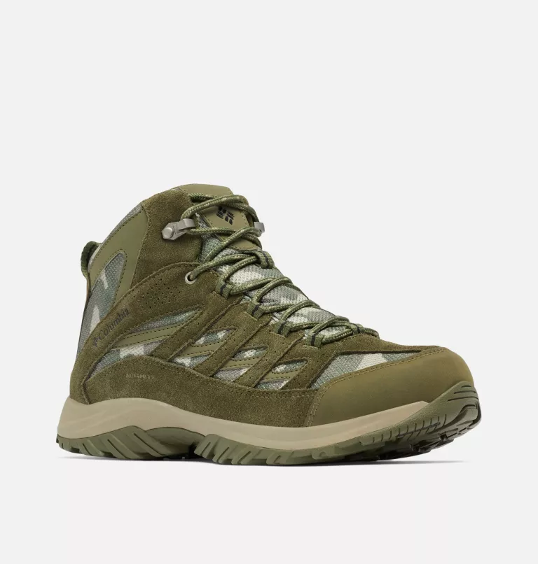 Men's Crestwood™ Mid Waterproof Hiking Boot - Wide Nori,Black