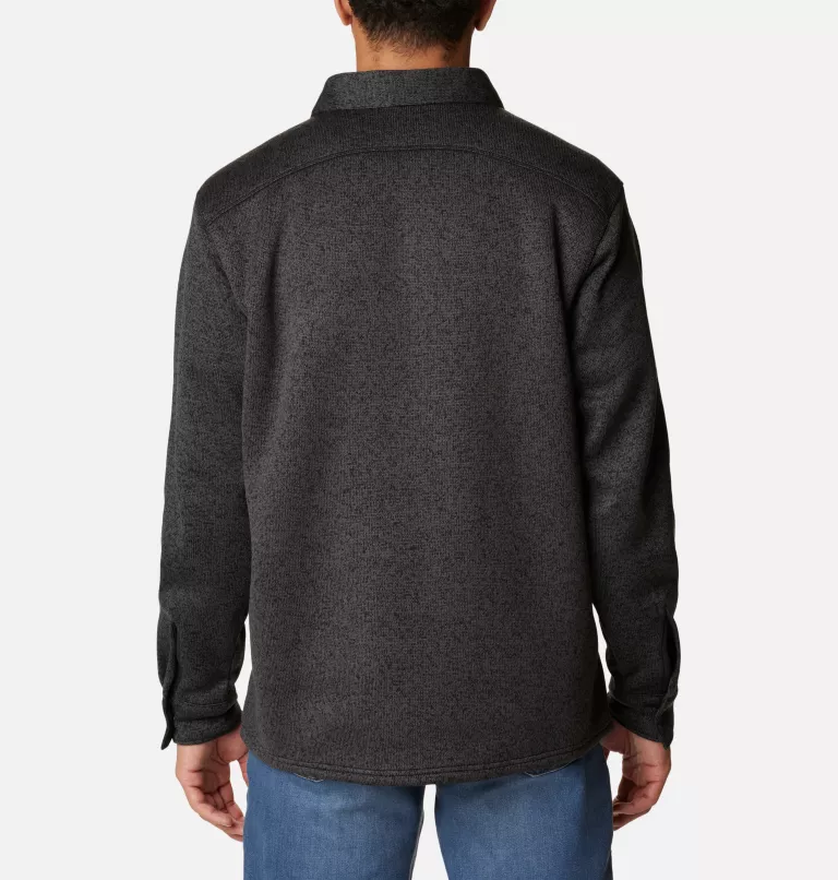 Men's Sweater Weather™ Shirt Jacket - Tall Black Heather