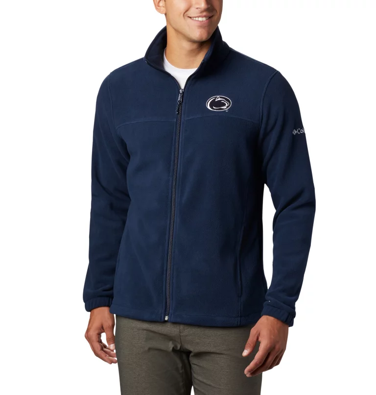 Men's Collegiate Flanker™ III Fleece Jacket - Tall - Penn PSU - Collegiate Navy