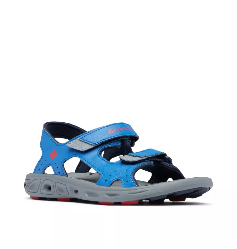 Big Kids’ Techsun™ Vent Sandal Stormy Blue,Mountain Red