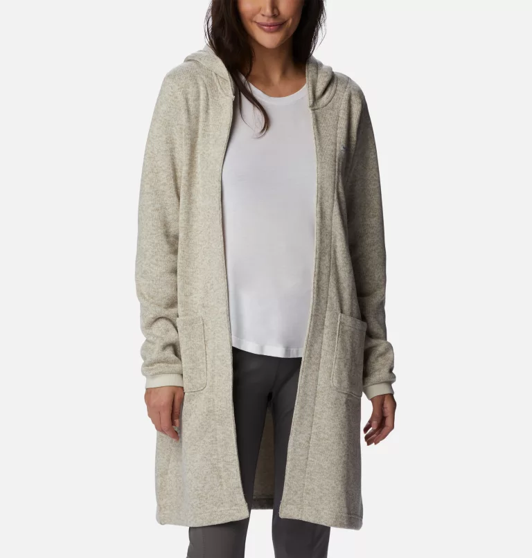 Women's PFG Reel Cozy™ Hooded Cardigan Stone