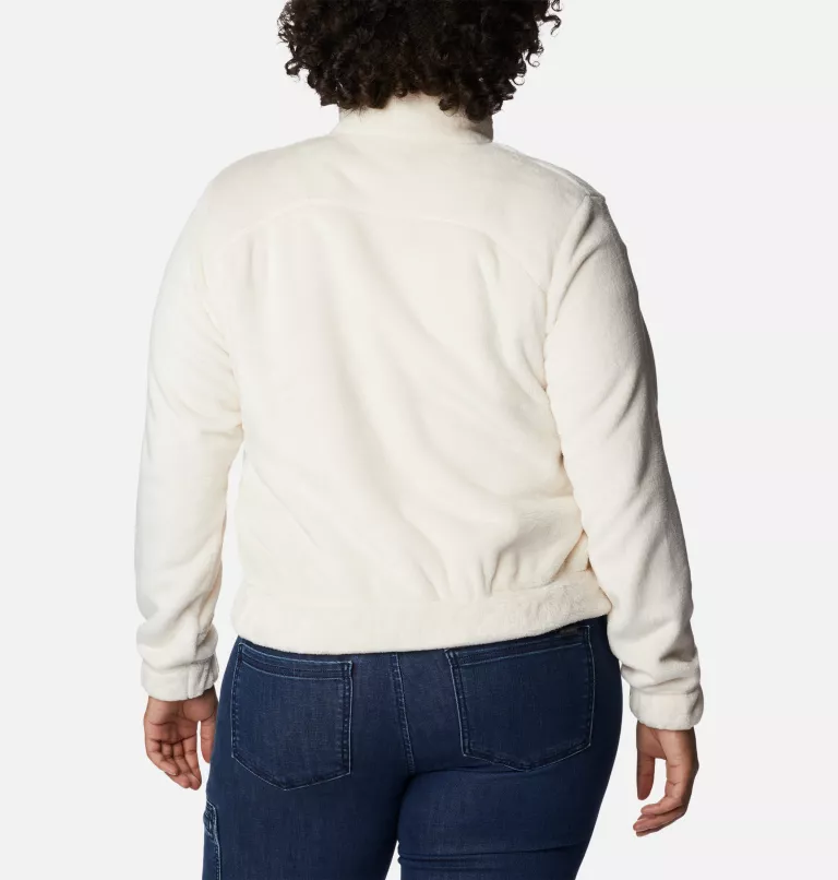 Women's Fire Side™ Full Zip Jacket - Plus Size Chalk
