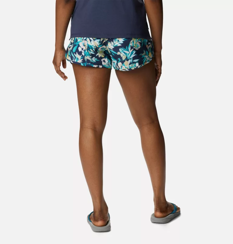 Women's Bogata Bay™ Stretch Printed Shorts Bright Aqua,Wisterian