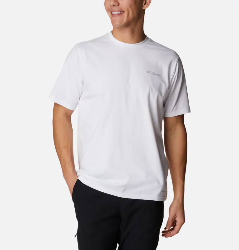 Men's Sun Trek™ Short Sleeve T-Shirt White