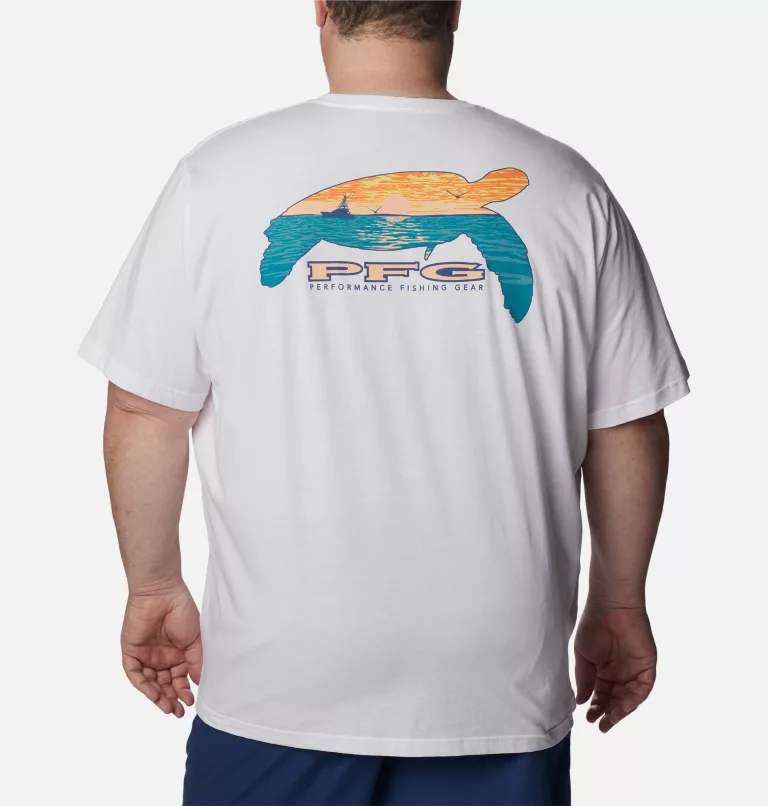 Men's PFG Crush Graphic T-Shirt - Big White
