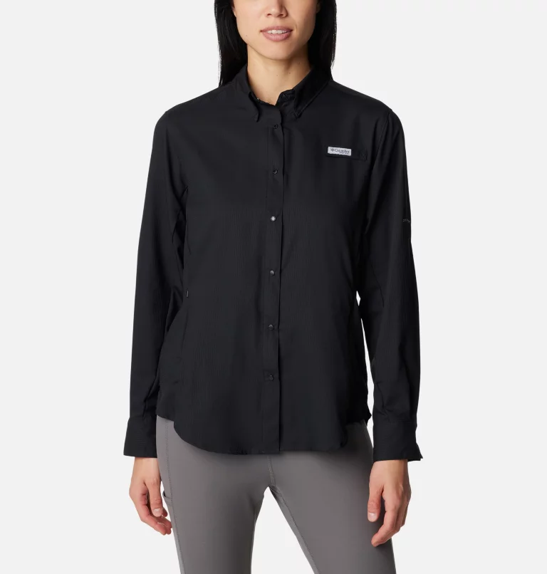 Women’s PFG Tamiami™ II Long Sleeve Shirt Black