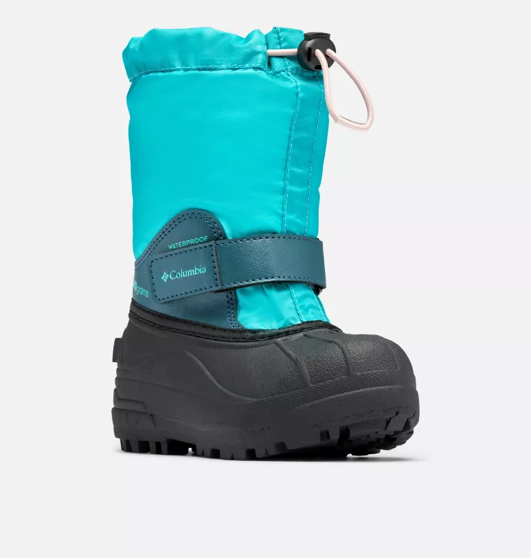 Little Kids’ Powderbug™ Forty Snow Boot Bright Aqua,Night Wave