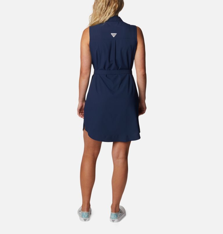Women's PFG Sun Drifter™ Woven Dress II Collegiate Navy