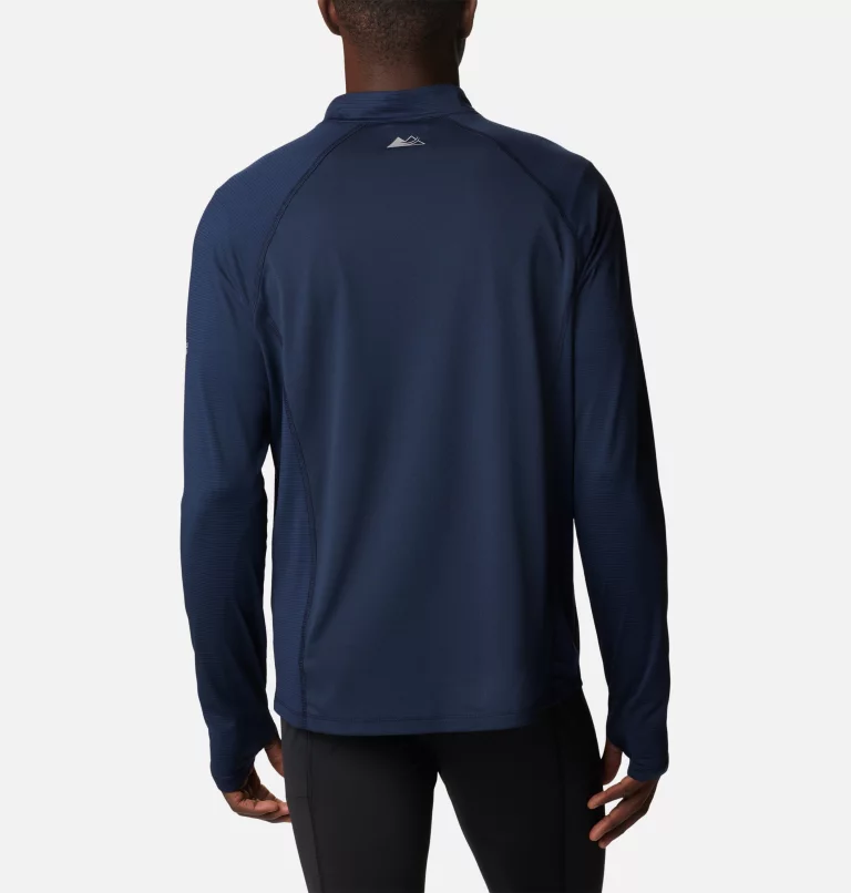 Men's Endless Trail™ Half Zip Mesh Long Sleeve Shirt Collegiate Navy