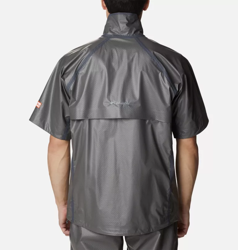 Men's OutDry™ Extreme Mesh Half Zip Golf Shirt City Grey,Key West
