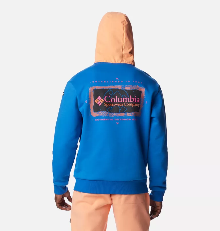 Men's Wintertrainer™ Graphic Hoodie Bright Indigo,Bright Nectar