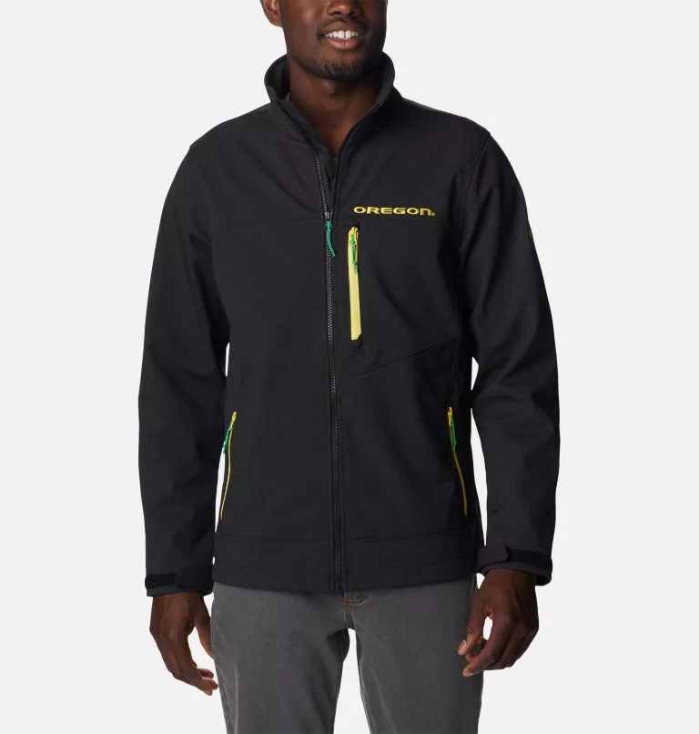 Men's Collegiate Ascender™ II Softshell Jacket - Oregon UO - Black