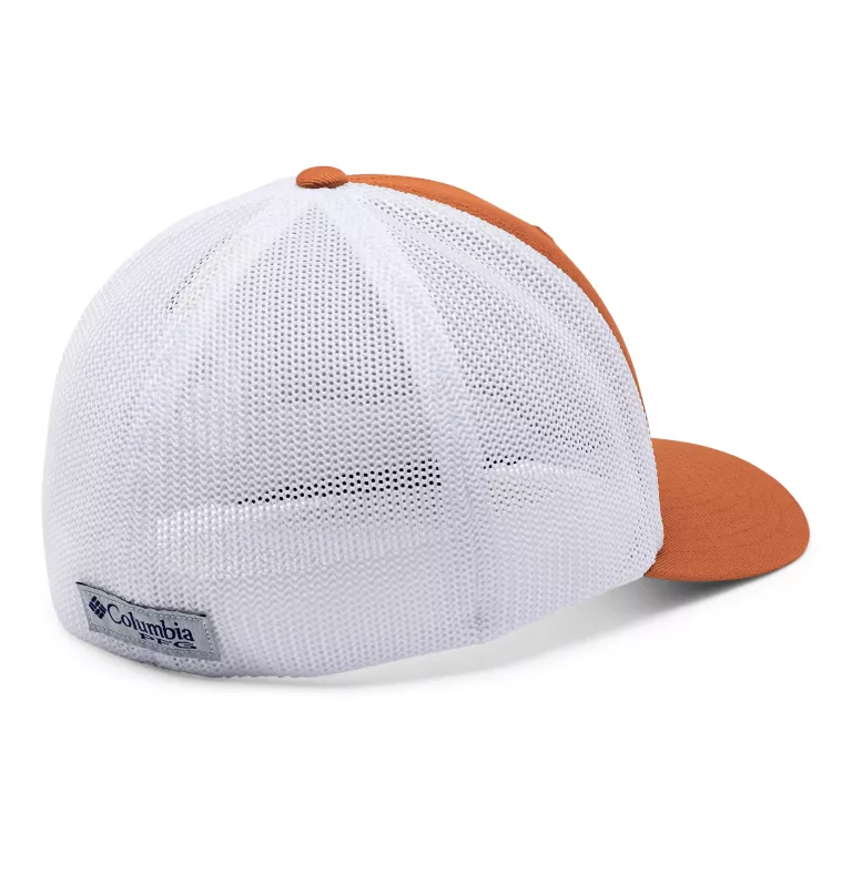 PFG Mesh™ Fish Flag Ball Cap - Texas TEX - Cedar