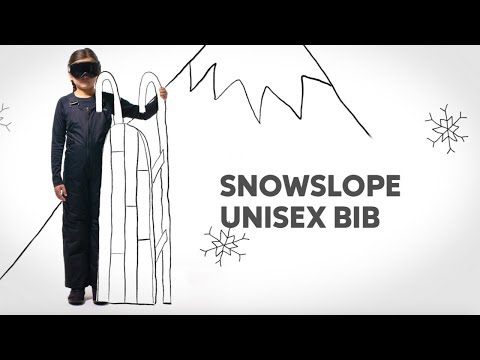 Kids' Snowslope II Insulated Ski Bib Black