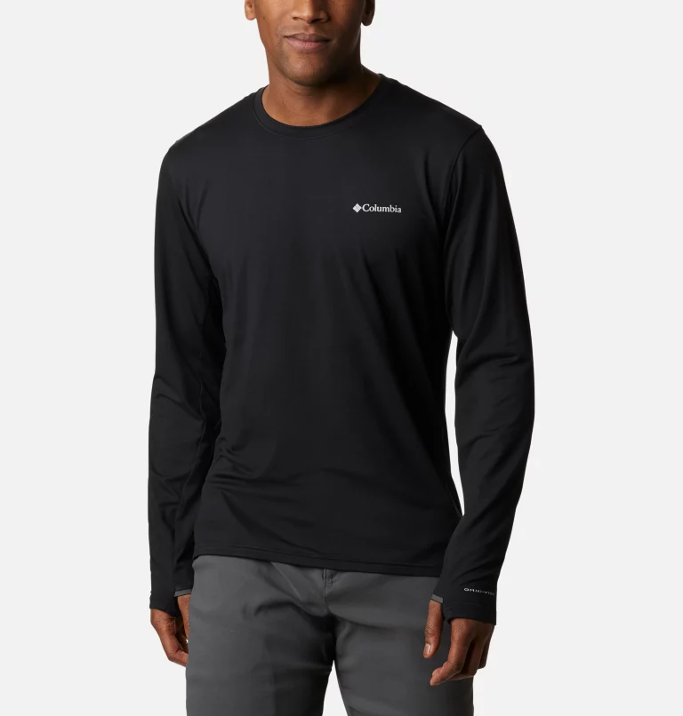 Men's Tech Trail™ Long Sleeve Crew II Shirt Black